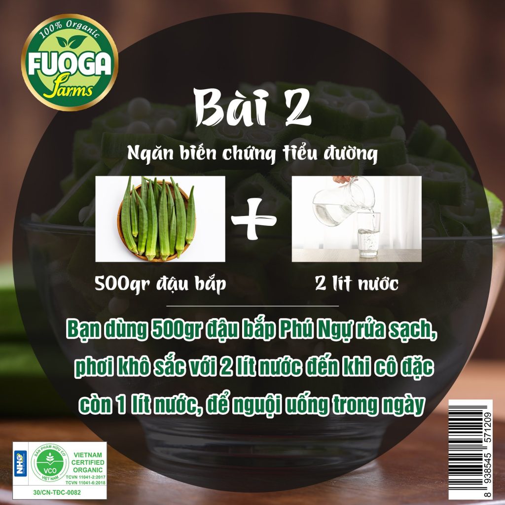 Bài thuốc chữa tiểu đường từ đậu bắp Ấn Độ
